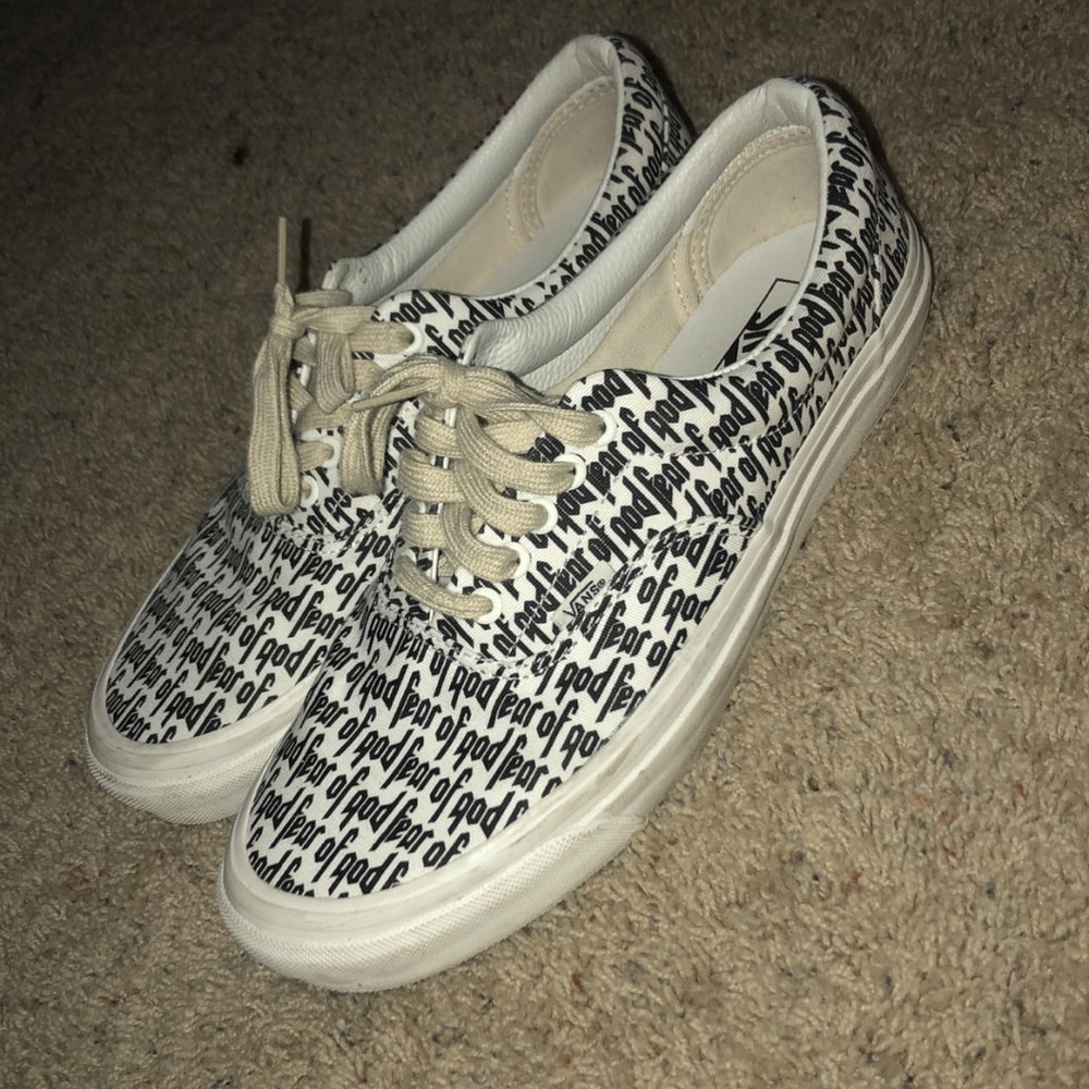 OG fear of god vans